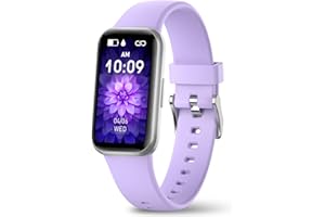 MEOONLEY Fitness Bracciale Orologio con contapassi Cardiofrequenzimetro Ossigeno nel sangue SpO2,Smartwatch Fitness Tracker Impermeabile IP68 Orologio Fitness Monitor del Sonno per Donne Uomini Bambini