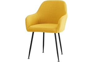 UYEOCO Fodera Per Sedia Ufficio Sala Da Pranzo Cucina Moderne 1/2/4 Pezzi Coprisedia Copripoltrona Velluto Coprisedie Con Braccioli Elasticizzato Universale Copertura Sedie Poltroncina ( Color : R , Size : 2