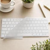 McStorey Apple Magic Keyboard 2 Uyumlu A1644 Klavye Koruyucu &ndash; T&uuml;rk&ccedil;e Q Silikon Kapak &ndash; Ultra İnce 0,3mm &ndash; Toz, Sıvı &amp; Kir Ko