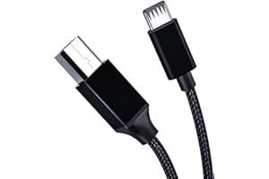 Froggen Cavo MIDI da Lightning a USB B 2.0 Cavo OTG Compatibile con iPhone Pad per Lightning a Controller Midi, Strumento Musicale elettronico, Tastiera Midi, interfaccia Audio di Registrazione