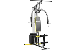 Dione Station de fitness HG2 - Multi-Gym - Avec poids de 45 kg