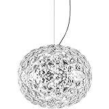 Kartell Planet Lampada a Sospensione 22 W, Cristallo