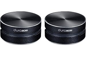 docooler Altoparlante wireless da 2 pezzi Altoparlanti a conduzione ossea Mini altoparlante stereo portatile ad alto volume Cassa di risonanza con microfono incorporato