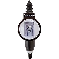 Optics Home Bar 50ml Beaumont Metrix Spirit Measure Dispenser & Wall Bracket - Foto 10