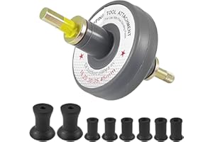 SQLJYU Kit D'outils de Rodage de Soupape, Meuleuse de Réparation de Voiture, Rodage Soupape D'Aspiration, Fixation D'outil de Rodage de Soupape avec 8 Plaques D'aspiration 1000 TR/Min à 1250 TR/Min