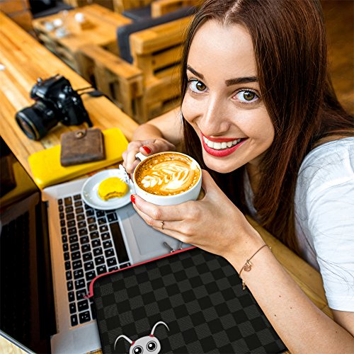 Digittrade LS160-11 Filly Designer Schutzhülle für Laptops und Netbooks mit einer Bildschirmdiagonale von 29,5 cm (11,6 Zoll) schwarz-weiß - 4