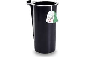 raaco Porte-Tube Clip 8-50 pour Panneau Perforé & Panneau Mural d'Outils, Diamètre 50 mm, Idéal pour Stylos, Brosses et Petits Outils, Porte-Outils Robuste en Polypropylène, Crochet de Panneau Perforé