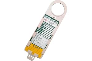 Loto Product India Lockout Tagout Scaffolding Tag Holder with Insertion, Green