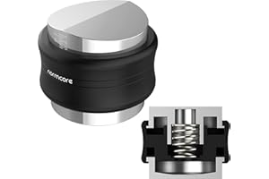 Distributore di caffè e manomissione da 58,5 mm - Normcore Dual Head Coffee Leveler - Regolabile Profondità Leveler - Espresso Manomissione per tutti i Portafilter da 58 mm