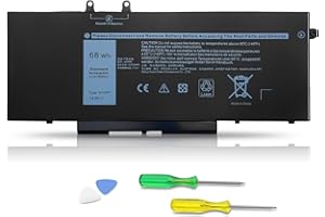 SLDYAPCX 68Wh 3HWPP Battery Compatible With Dell Latitude 5410 5510 5501 5401 5411 5511 Precision 3541 3551,Inspiron 7706 2-in-1, Inspiron 17 7500 7506 2-in-1 Black 03HWPP 10X1J N2NLL 1VY7F 451-BCMN