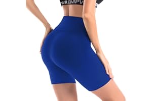 Leafigure Leggings Gym Shorts for Women， High Waisted Opaque Womens Cycling Shorts for Sport Yoga Gym