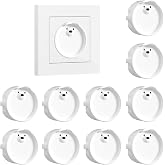VntMQP F Silicone Plug Caps Decorative Dust Protection Kitchen Laundry Splash Guard
