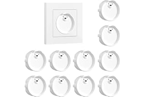 VntMQP F tapas de enchufe de silicona, protección decorativa contra el polvo, cocina/lavandería, protección contra salpicaduras