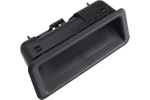 HISports Interrupteur de déverrouillage de hayon 51247118158-Compatible avec E88 E82 E90 93 92 91 E60 E61 X1 X5 X6,Coffre de coffre couvercle arrière poignée de hayon