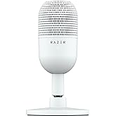 Razer Seiren V3 Mini - Ultra kompakt USB mikrofon (14 mm kondansat&ouml;rl&uuml; mikrofon, s&uuml;per kardiyot karakteristiği, LED g&ouml;stergel