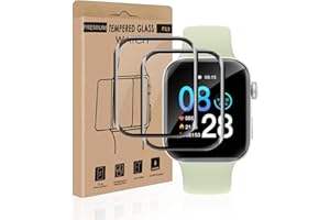 REROXE 2 Stück Schutzfolie für Panzerglas für Huawei Watch Fit 3, 0 Staub & Blasen Frei von Kratzern Huawei Fit 3 Folie, Anti-Kratzen Anti-Staub Anti-Öl für Huawei Watch Fit 3 Displayfolie