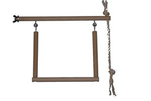 pipano VVS12 Bird Swing Variable Diameter 12 mm with Sisal for Bird Cages, Swings, Budgies