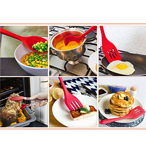 Hakkin 10 Stckset Silikon Kchenhelfer Kchenutensilien Kchenpinsel Schneebesen 2 Spatel Pasta Gabel Zange Schlitzlffel Lffel Spatel Werkzeuge Schlitz Turner Hakkin 10 Stckset Silikon Kchenhelfer Kchenutensilien Kchenpinsel Schneebesen 2 Spatel Pasta Gabel Zange Schlitzlffel Lffel Spatel Werkzeuge Schlitz Turner