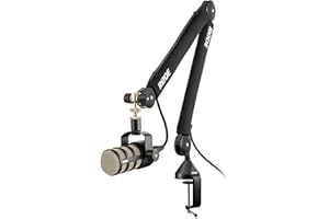 RØDE PSA1+ Professionelles Gelenkarmstativ für Studioanwendungen mit innovativem Federsystem, Neopren, Schwarz