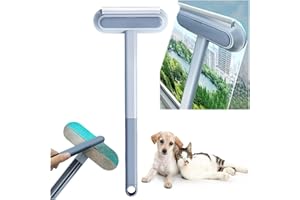ALAPEK Multifunctional Pet Hair Remover,Pet Hair Remover for Furniture,4-in-1 Multifunctional Hair Removal Brush,Pet Dog Cat Hair Cleaner Brush,Reusable Pet Hair Remover for Carpet Car Glass (1PC)