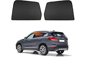 FDAIUN Per BMW X1/ix1 U11 2022 2023 2024, protezione solare magnetica, protezione solare per parabrezza anteriore e posteriore, protezione dal calore, colore nero (finestra laterale posteriore, 2