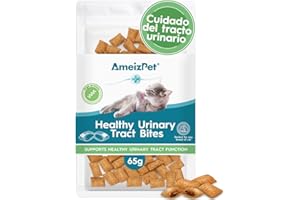 AmeizPet Golosinas Tracto Urinario para Gatos - Tracto Urinario Alimento Seco para Gatos de Interior, 65 g (2.3 oz)