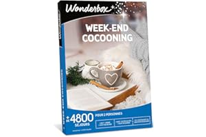 Wonderbox - Week-End Cocooning - Coffret Cadeau - Idée Cadeau Séjours