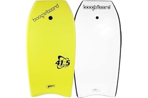 BOOGIEBOARD Boogie®Board 41.5” with Leash – Lightweight Premium Body Board with Phuzion Core, HDPE Slick Bottom Great Surfing for Kids Teens and Adults