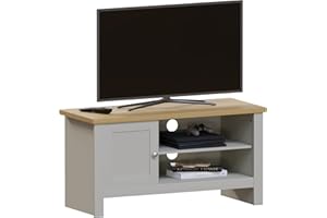 Movian Unidad de TV Arlington, Madera de ingeniería, Gris y Roble, 1 Door