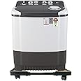 SWAURSAHA Premium Heavy Duty Metal Semi Automatic Washing Machine Stand | Semi Automatic Adjustable Trolley | Load Carrying Capacity Upto 150Kgs. (Min:18X25", Max:25X35")