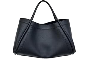 ACUYE Damska torba na ramię, wegańska, skórzana, duże torby na ramię, do pracy, skórzana torebka hobo, torba na zakupy, z regulowanym paskiem