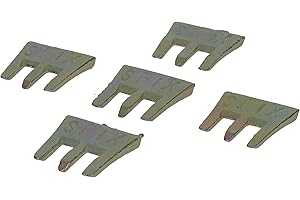 PRODIAMANT S-Fix Keile 5 Stück Größe 1 für Hammer Axt Stiele, Sprossen bis 20mm Durchmesser, Made in Germany