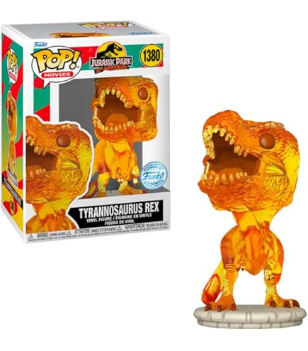 Funko Pop! Movies Jurassic Park Dilophosaurus GITD Jurassic World
