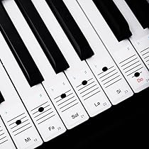 Autocollant Note Pour Piano, Autocollants De Partition De Clavier Pour