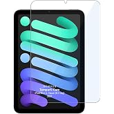 Nomker iPad Mini 8.3 inches (6. Generation) Compatible Tempered Screen Protector Unbreakable Glass Glass 2021 A2567 A2568 A2569