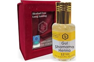 Parag Fragrances Gul Shamama Henna Attar 12ml With Precious Gift Pack|Best Attar For Man|Long Lasting Attar|Ittar|Attar|Perfume|Fragrance Oil|Gift For Man Also Available in 25ml/100ml/500ml