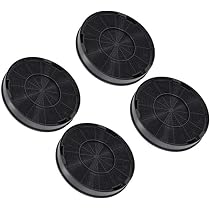 Filtres à Charbon Actif Ø200mm EFF62 - Lot De 2 Pour Hottes Franke, AEG, Bosch, Siemens, Miele