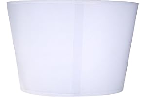 LUM&CO 97123 - Pantalla Ovalada, Blanco