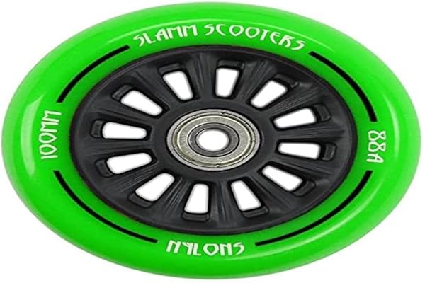 Slamm Scooters 100 mm Nylon Core Roues, Unisexe Adulte, Mixte Adulte
