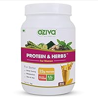 OZiva Protein & Herbs for Women (Mango, 1kg)
