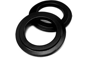 KEENBERK 2 pz. Guarnizione a labbro universale 43 mm di diametro per valvola di scarico e filtro per lavandino – Pezzo di ricambio: guarnizione per valvola di scarico.