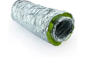 MUNDOCLIMA Tubo flexible aislado para aire acondicionado y climatizacion.