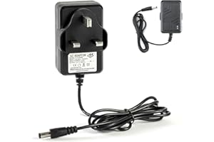 ELKFLEE 6V Kids Electric Car Charger for Ride on Toys 500mA Battery Charger for Kids Ride on Car UK Plug Supply Power Adapter for Power Wheels Electric Ride-Ons Accessories, Power cord length: 1.2M