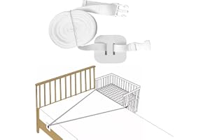 Forbabe 8M sidosängsfäste, sidosäng baby resårsäng | Universell rem sidosäng resårsäng, babysäng tillbehör för sidosäng för a