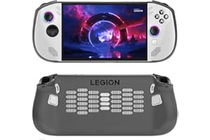 QJONSIU Etui na Lenovo Legion Go S, Ultracienkie Etui Ochronne z Miękki TPU Case z Pełną Ochroną Kompatybilne z Lenovo Legion Go S-Czarny