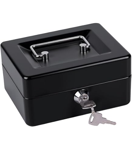 Sax Cash Box B 20 X H 9 X T 16 Cm Black - View #10