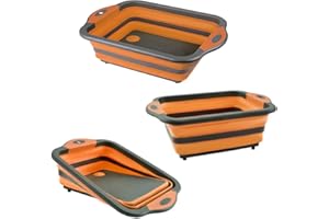 DLD Składana deska do krojenia z nożyczkami wielofunkcyjnymi, składane sztućce kempingowe, cedzak, oszczędność miejsca, 4 w 1, wielofunkcyjny kosz do przechowywania, na piknik, kemping