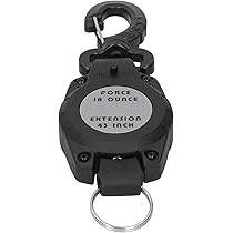 Portabadge Retrattile MNGARISTA - 2 Pezzi, Cavo Acciaio 80cm, Moschettone Resistente Per Lavoro - Foto 6