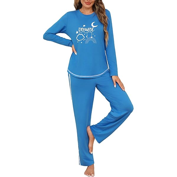 Litherday Ensemble De Pyjama à Manches Courtes En Coton