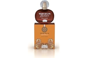 Helan, Kaszmir wanilia - perfumy damskie ze słodkimi i zmysłowymi nutami, woda perfumowana dla kobiet z Wanilii Gourmand, lekkie perfumy damskie z orientalnym zapachem, wyprodukowane we Włoszech, 50